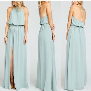 Show Me Your Mimi Silver Sage Heather Halter